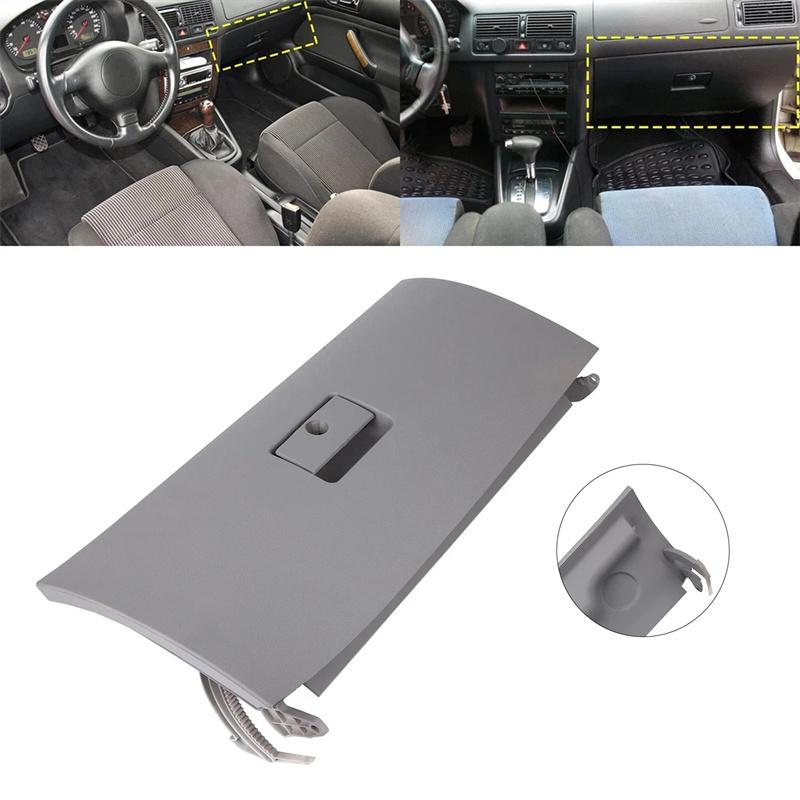 Car Console Glove Box Door Cover Plastic Glove Garbage Box Lid For Jetta A4 Mk4 Bora Wagon 1J1857121A Black Automobile Console