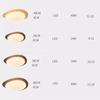 Nordic LED Wooden Ceiling Light For Living Room Bedroom Study Pebble Acrylic Entrance Hallway LED Indoor Decor Ceiling Lamps