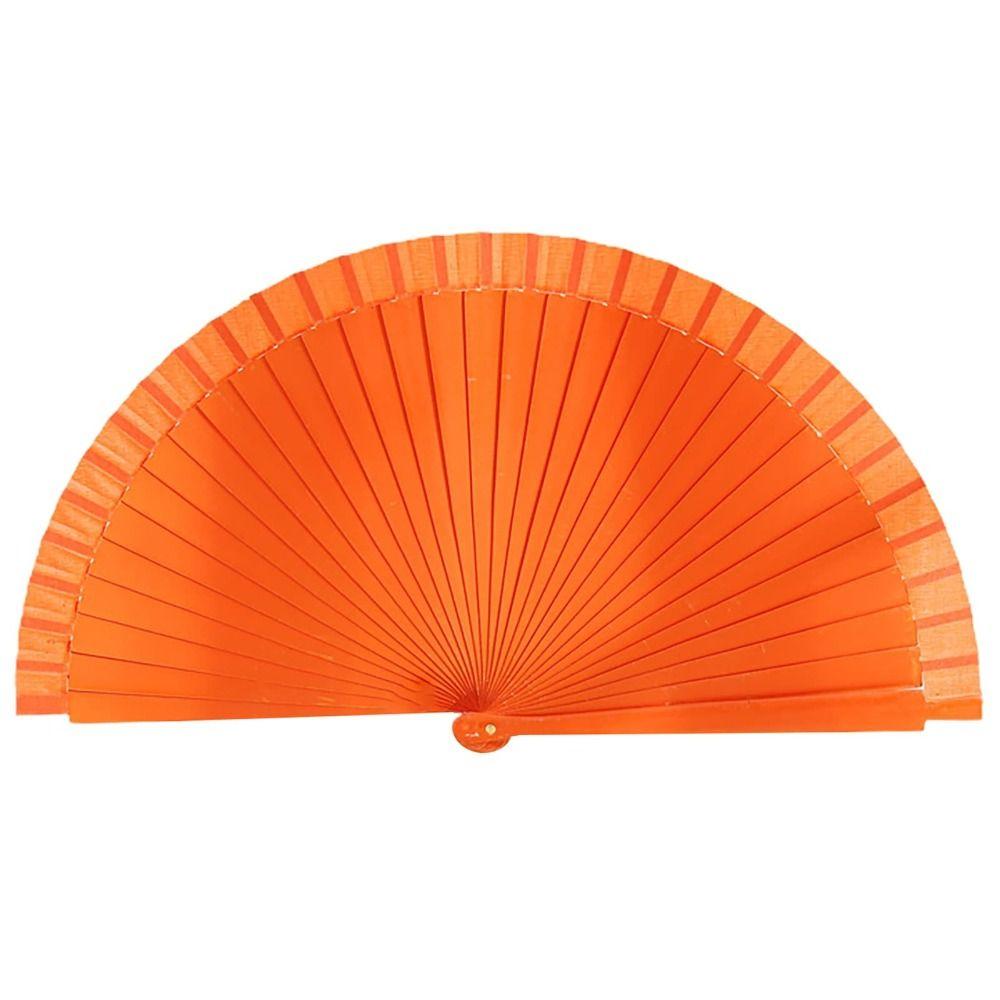 New Chinese Style Hand Held Wood Folding Fans Folding Fan Spanish Fan Wooden