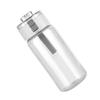 Transparent Water Bottle 550ml Large Capacity Portable Sports Water Drinking Bottle for Students Office