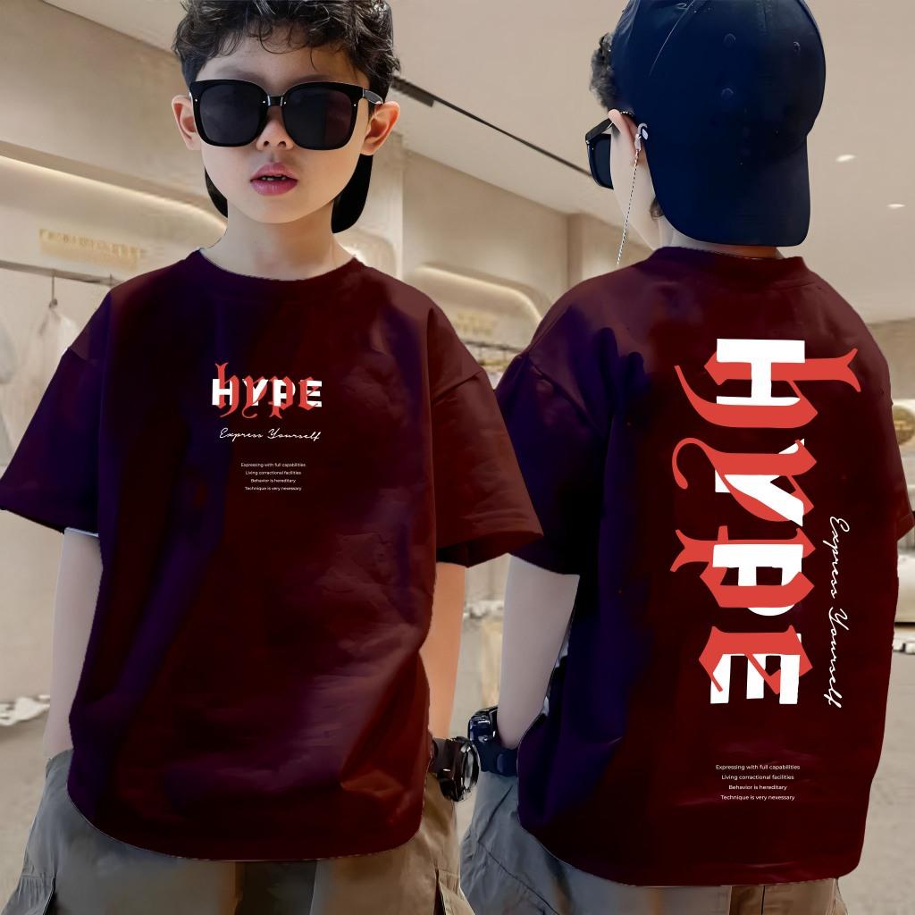 Children's fashionable casual T-shirt loose and comfortable versatile top