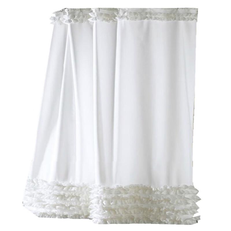 Yicang Lace Polyester Shower Curtain