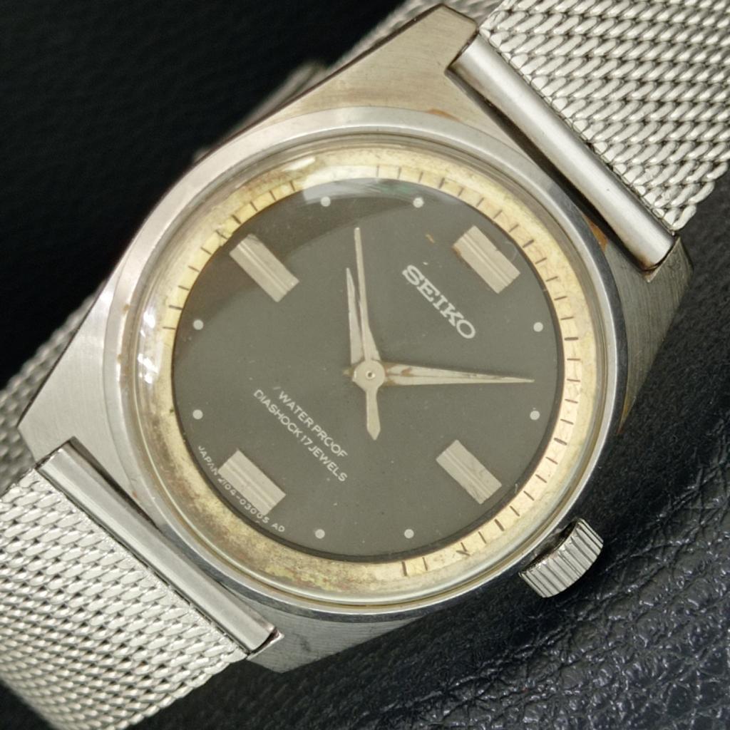 

ВИНТАЖНЫЕ МЕХАНИЧЕСКИЕ ЧАСЫ SEIKO JAPAN BOY ОРИГИНАЛЬНЫЙ ЦИФЕРБЛАТ a706411-1