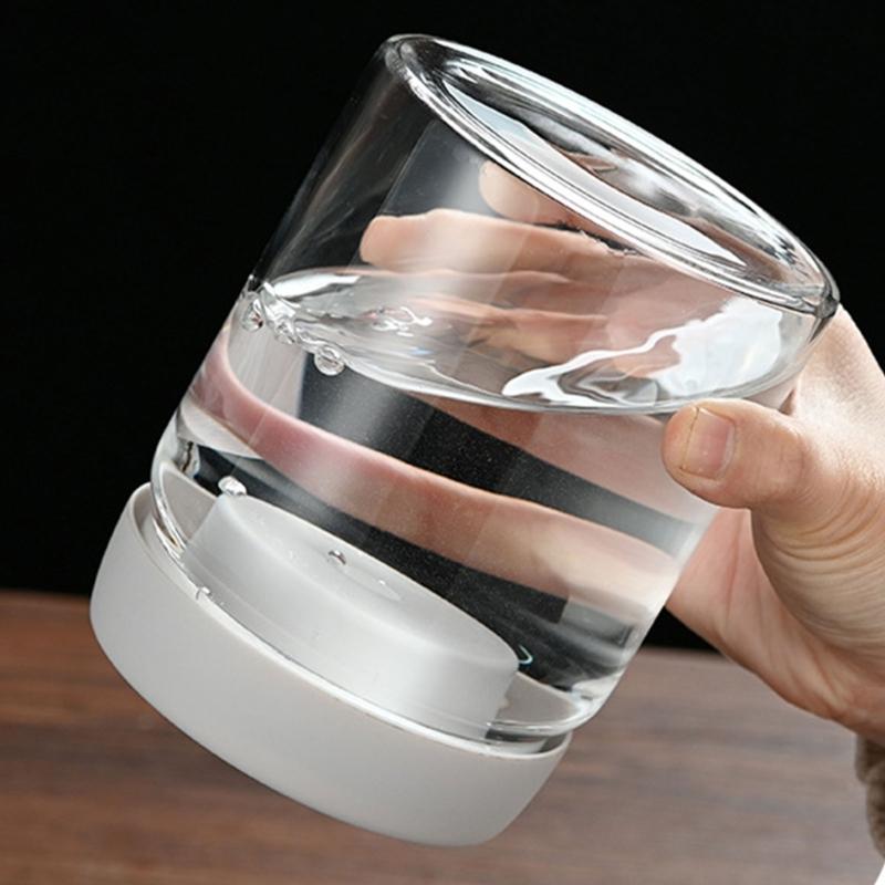 Glass Coffee Storage Jar with Sealed Lid and Broad Opening, Clear Countertop Holder for Daily Home Coffee Storage