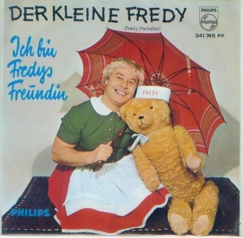 

7inch Record FREDY HEINDLER Ich Bin Fredys Freundin 341745PF Philips 1969 German Dem World Music Used