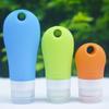 Transparent Silicone Travel Bottle - Candy Color Series, Small and Portable