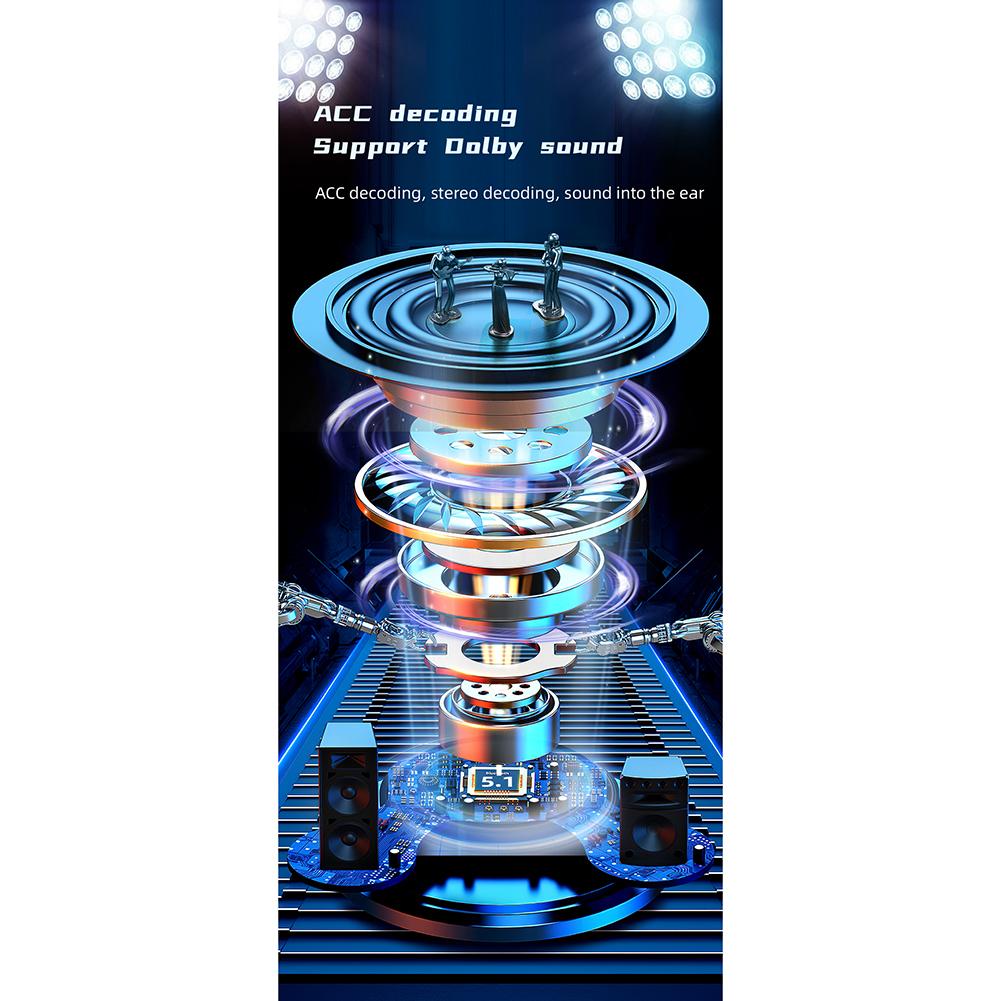 1 Pair Pro 80 TWS Wireless Bluetooth-compatible Headset With Microphone Led Display Ipx4 Waterproof Sports Earphone