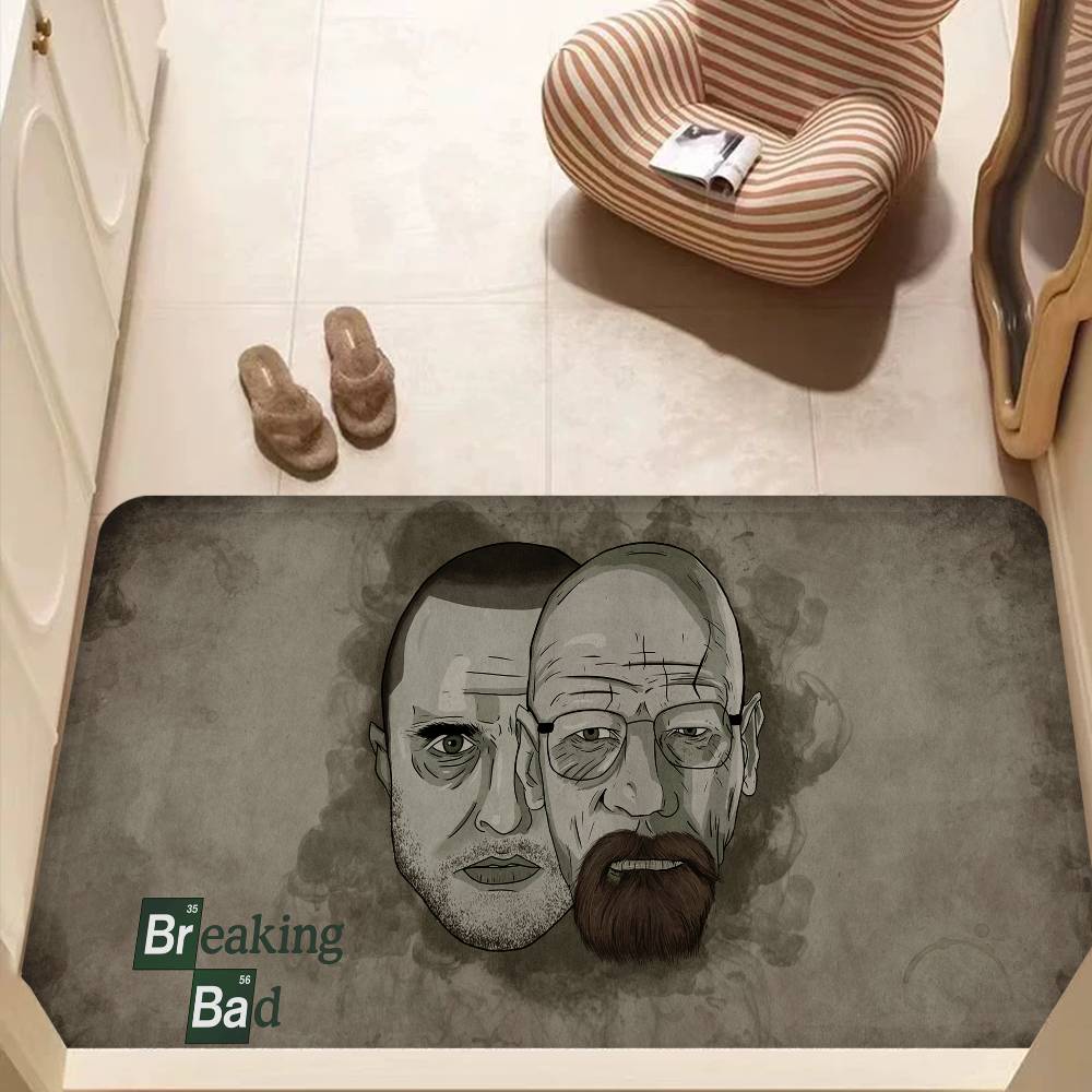B-Breaking Bad Entrance Door Mat Nordic Style Bedroom Living Room Doormat Home Balcony Anti-Slip Modern Home Decor