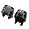 2 PCS Rear Axle C Block Seat Brass Weighted Black Gold Type Upgrade Parts Replacement for    4 Remote Control Car Accessories