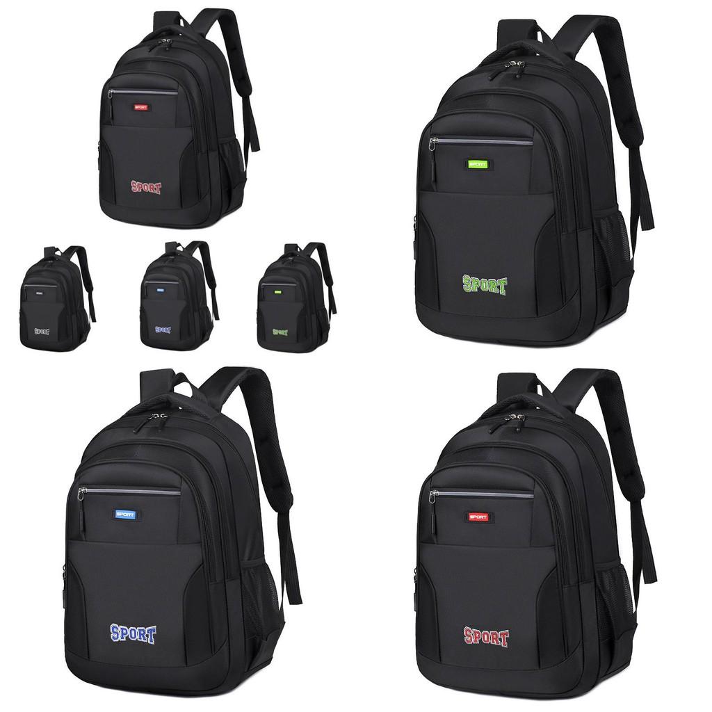 With Multipurpose Backpack Polyester Lining And Color Block Pattern School For
