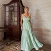 Women's Summer New Arrivals Elegant Retro Sexy Backless Long Strap Maxi Dress