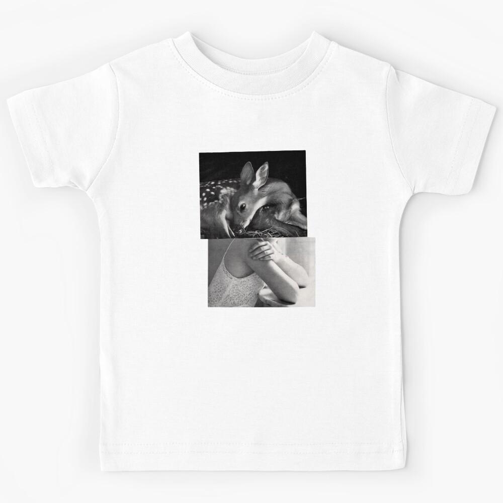 deer and girl Kids T-Shirt 130
