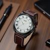 JYL Men's Watch Casual Waterproof Fashion Leather Strap