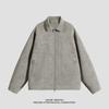 PU Leather Jacket Men's New Winter Stand Collar Solid Color Genuine Leather High-end Retro Motorcycle Men's Jacket