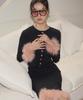 Salon De Yon Fur Trimming Skirt_ Black