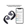 Language Translation Earbuds Two-Way Real-Time Translation Language, Instant Voice Translation Business Learning