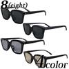 (Eight) Square Sunglasses for Men and Women, Big Frame, Street Style, Comes with Dedicated Case, BlackSmoke F