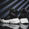 Heren High-Top Casual Sportlaarzen met Dikke Zool voor Herfst/Winter