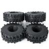 120mm 1.9 Rubber Rock Tires Wheel Tires for 1/10 RC Rock Crawler SCX10-AXI03007 (4 Pieces)