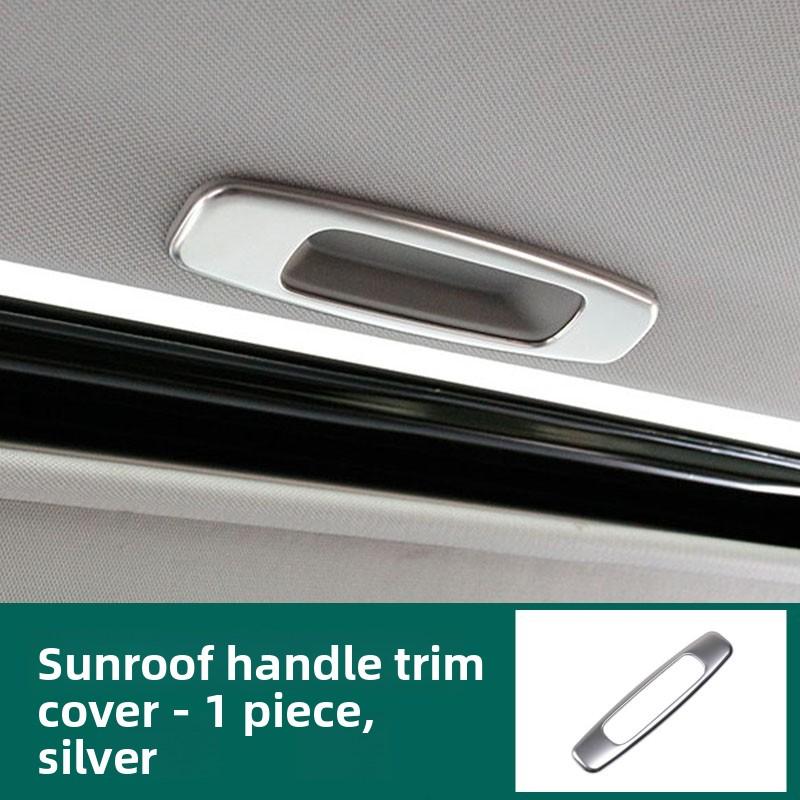 

For Toyota Camry 70 XV70 2018~2026 Hybrid Car Rear Row Seat Water Cup Holder cover Sunroof Pull Handle Trim Stickers Accessories