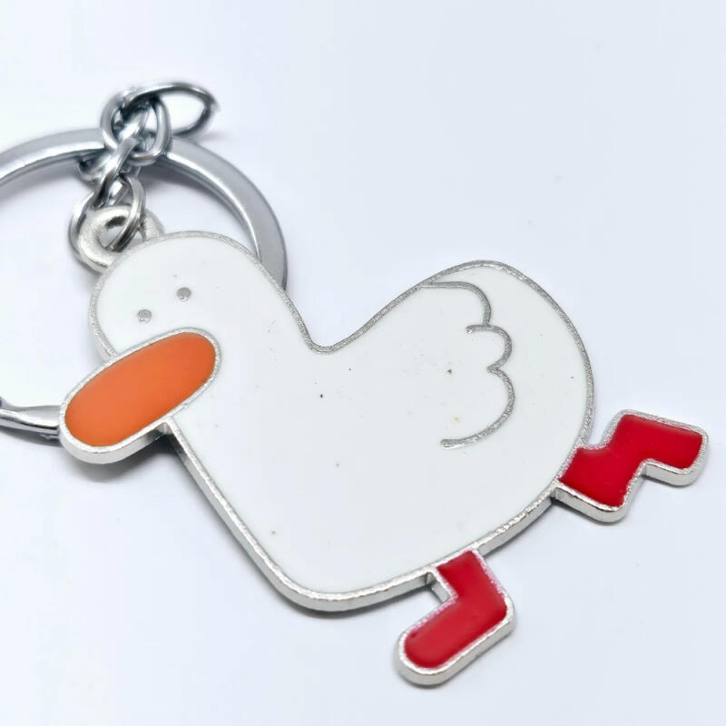 Glücksbringer Süße Ente Schlüsselanhänger Schlüsselhalter Schlüsselring