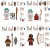 Children's Assembly Toy Intelligent And Educational Egyptian Spear Infantry Pharaoh Guard Building Blocks