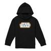 Star Wars Childrens/Kids Retro Logo Outline Hoodie