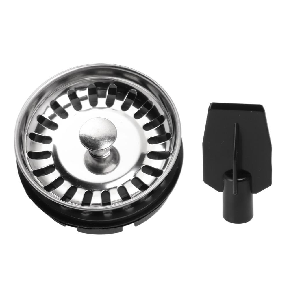 Stainless Steel Sink Drain Strainer Anti Clogging Drain Stopper Kitchen Sink