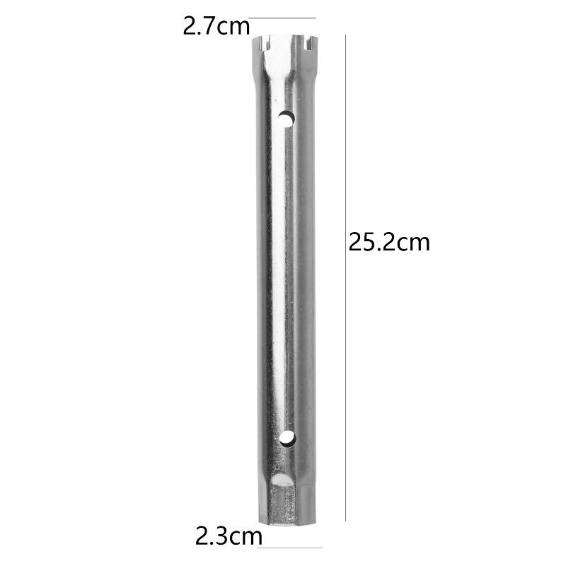 23-27mm 34-40mm Pipe Spanner Socket Wrench Double Ended Sink Faucet Drain Wrenches Spark-Plug Plumbing Car Repair Hand Tools