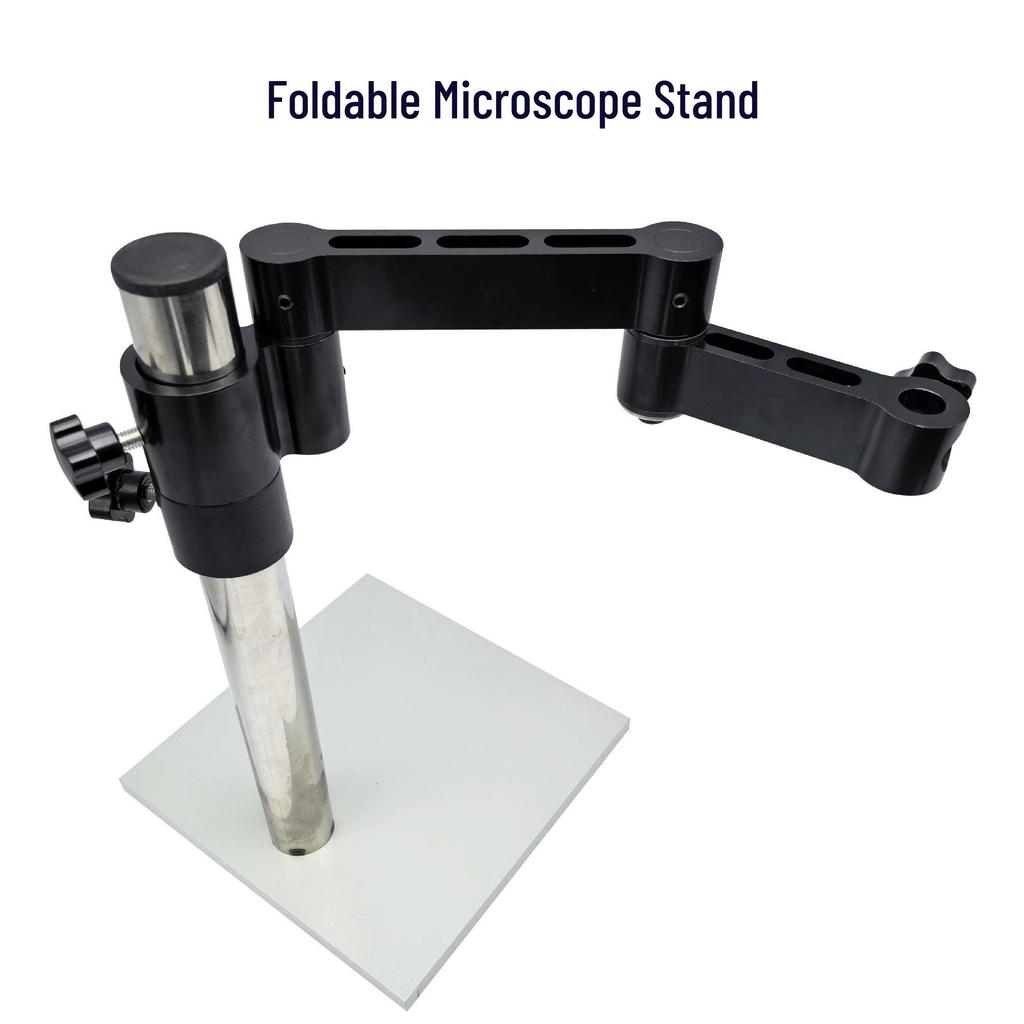 Foldable Universal Microscope Stand with Micro-Setting for Jewelry and Stone Appraisal