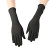 Women Spring Anti-slip Mid-long Resistant Breathable Driving Glove Sunscreen Gloves Anti UV Mittens