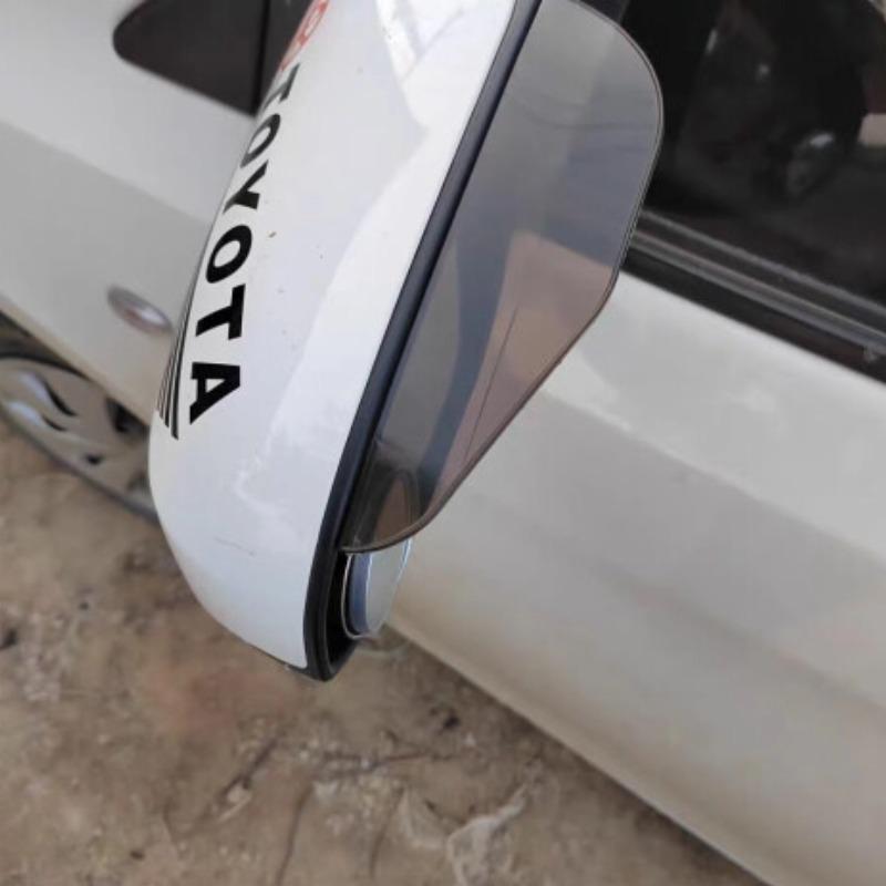 Small Round Reversing Mirror Auxiliary Mirror Wide Angle Adjustable Field of View Transparent Rainboard Rainproof Film