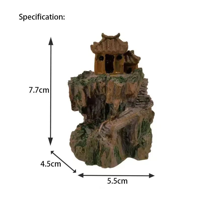 

Resin Aquarium Decoration Fish Tank Simulated Canyon Ornament Acuario Rocks for Aquarium Fish Decor