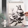 A4 Thickened Hardcover Sketchbook - Ideal for Colored Pencils, Markers & Watercolor Pens
