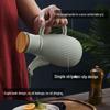 Ceramic Leak-Proof Oil Pot - Large Capacity for Home Use