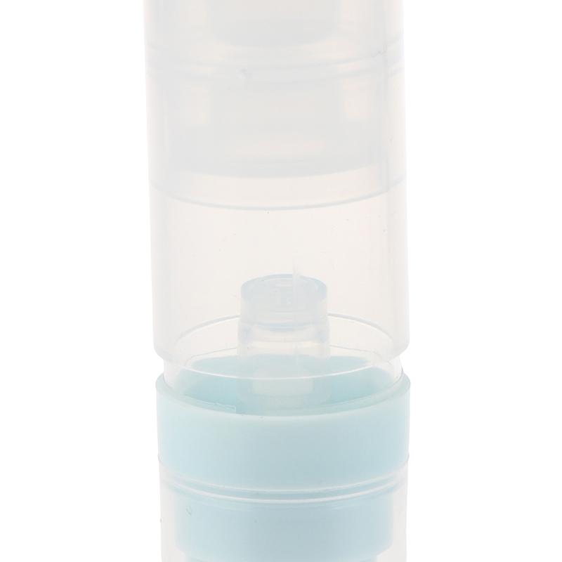 5Ml+5Ml Double Headed Vacuum Press Type Spray/Lotion Bottle Refillable Makeup Cosmetics Cream Gel Moisturizers Liquid Container