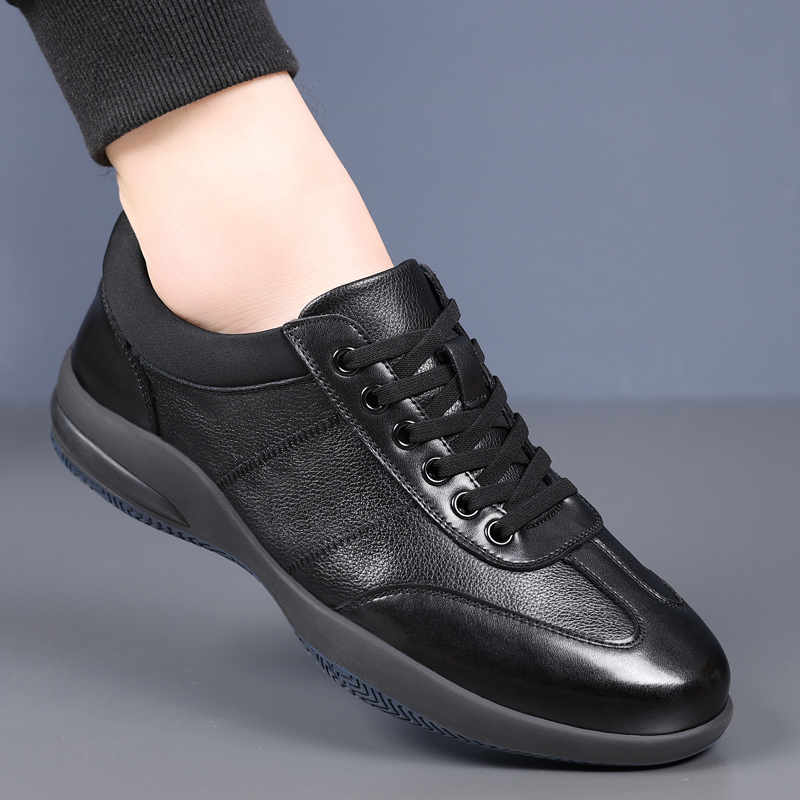 Moda Aumento de Altura Sem Saltos Sapatos de Luxo Tênis Azuis Masculinos Primavera Esporte Fábrica Estética Exercício Passeio