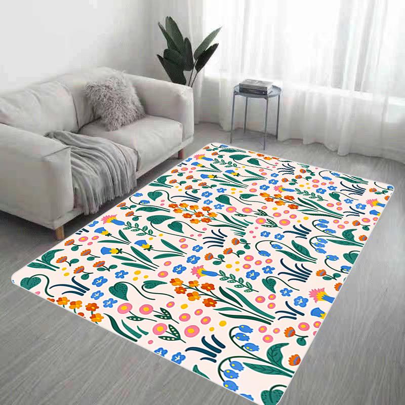 

Дверной коврик с милым сказочным животным, мультяшный дизайн, коврик для входной двери, моющийся нескользящий кухонный коврик 40x60cm