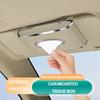 Faux Leather Car Tissue Box with Non-Slip Base Design, Essential for Various Vehicle Types, Enhances The Interior Aesthetics, Easy To Clean