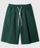 Jemeot Flash Summer One-Pleat Half Pants 8-Piece Style Dark Green Sosp2483