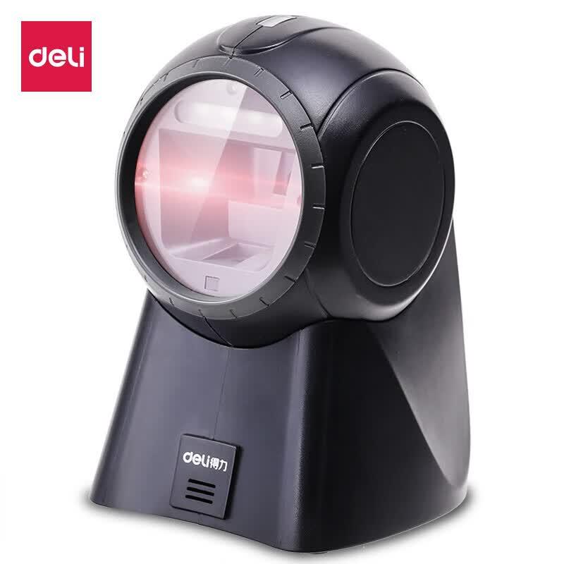 Deli 14960 2D Desktop Barcode Scanner