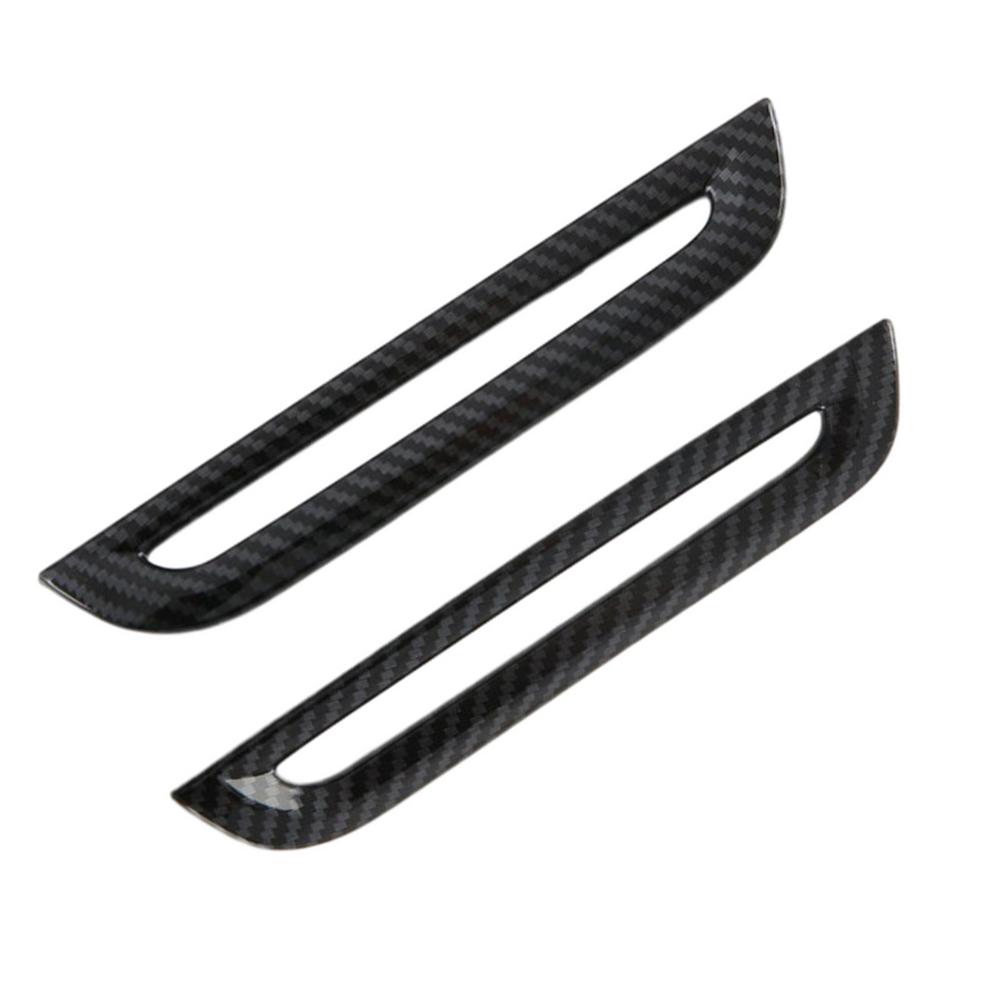 

Для MG4 EV 2024 автомобильная приборная панель боковая крышка воздуховода декоративная панель автомобильная решетка воздуховода кондиционера защитная крышка декоративная для MG4 чёрный