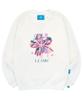 Ellamo Fleece-Lined M Cherry Blossom Sweatshirt Unisex Plus Sizes S~4Xl (A Type)