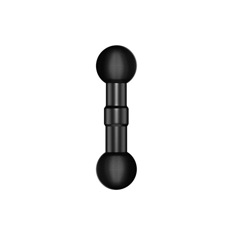 17mm Ball Head Phone Mount with Magnetic Suction Cup and Aluminum Connector for Car.