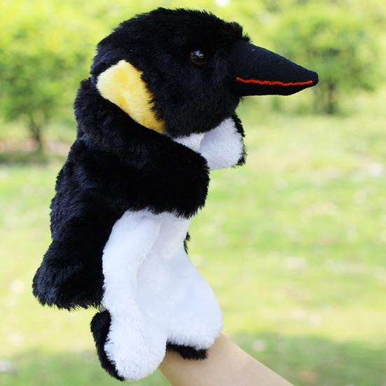 25cm Fox Puppet Cute Animal Doll Plush Toys Hand Flexibility Training