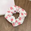 2pcs Elegant Boho Chic Fabric Scrunchies with Fruit Prints,Multiple Pattern- Perfect for Ponytails,Styling Accessories hair band