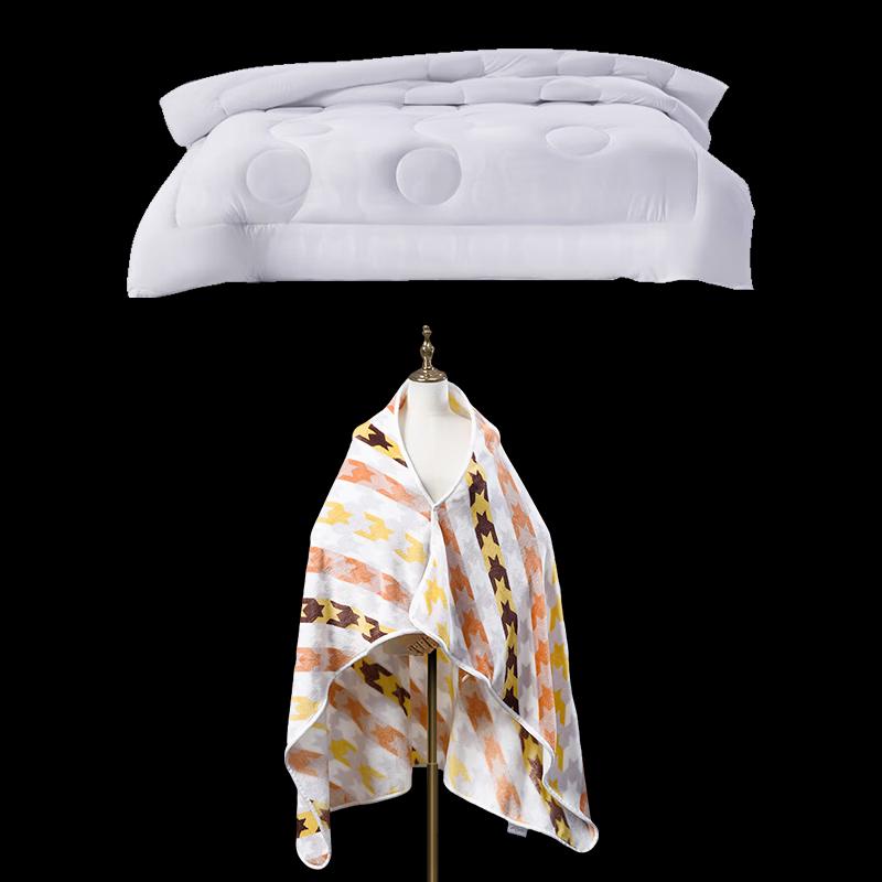

Mercury Home Textiles All-Season Quilt & Shawl Set