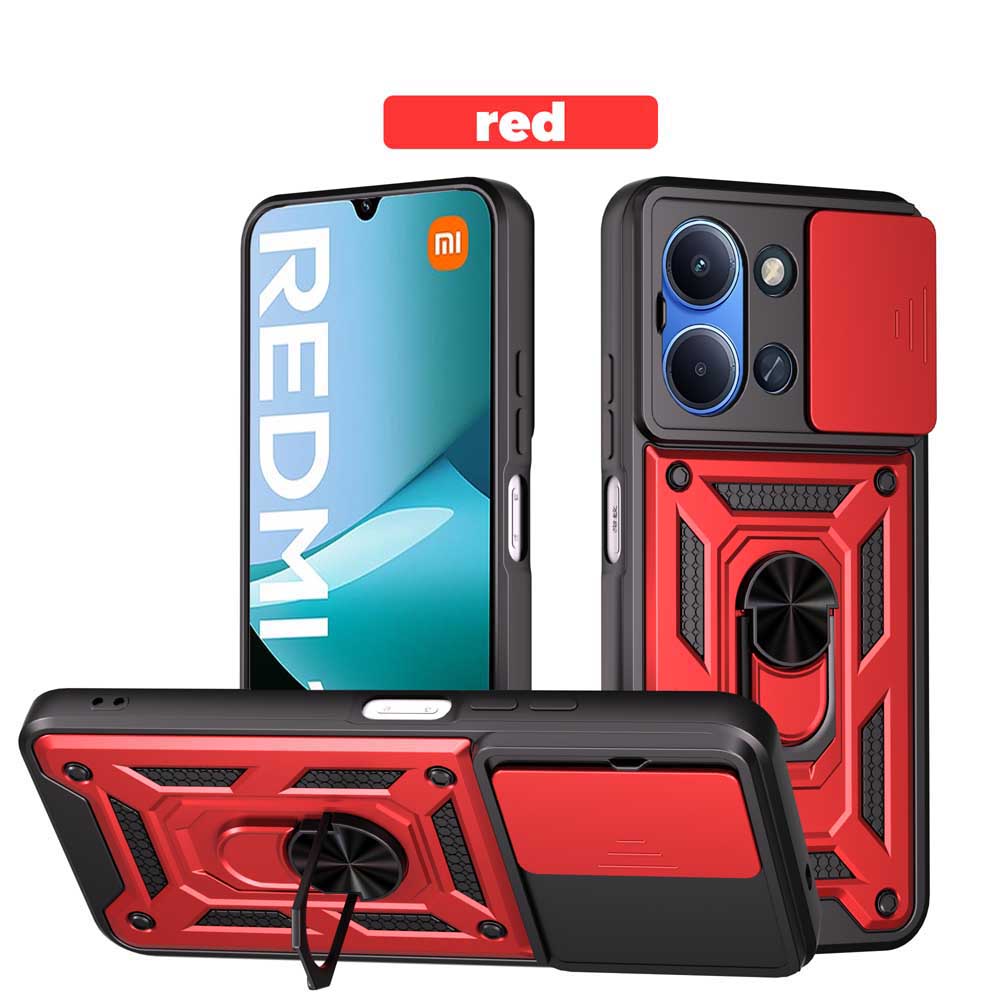 Nárazuvzdorný pancéřový obal pro Redmi 15C 4G 171,6 MM Držák do auta Kryt telefonu pro Redmi 15C Ochrana objektivu fotoaparátu Fundas