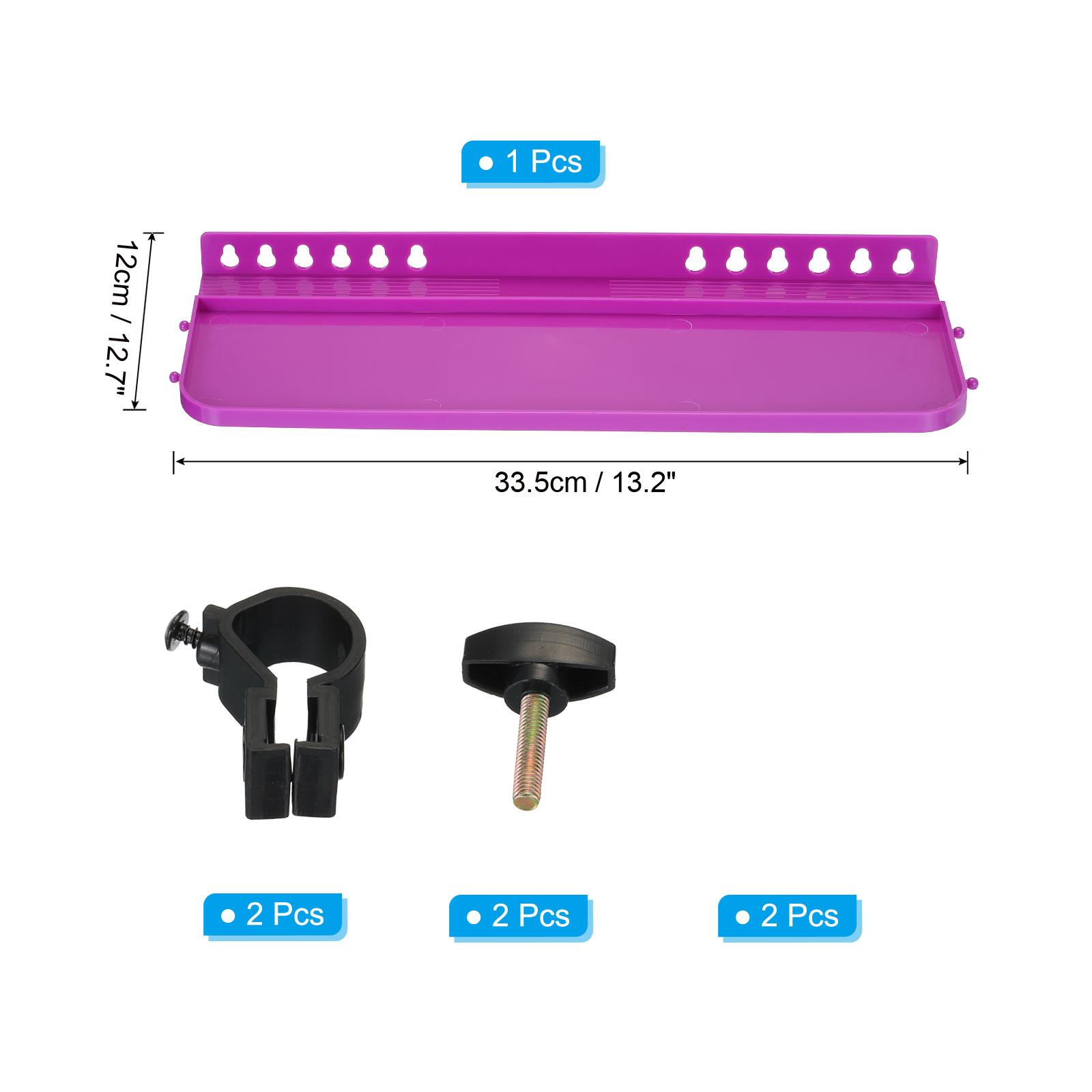 

1Pcs 34x12cm Plastic Easel Tray Replacement Detachable Easel Tray Attachment Easel Tray Shelf for Artists Painting Brushes фіолетовий