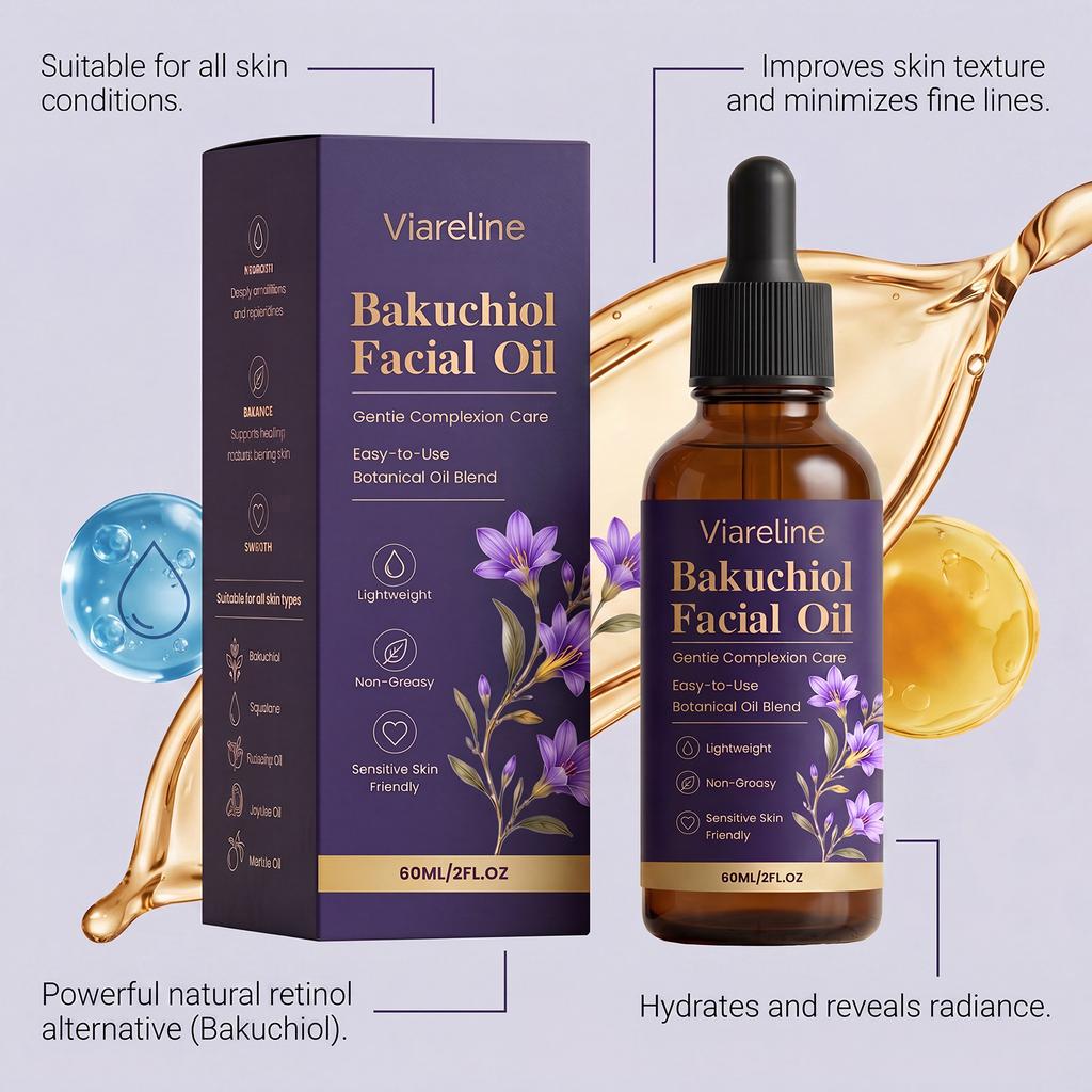 Lightweight Facial Oil Moisturizing, hydrating, and smoothing facial skin daily care essential oil